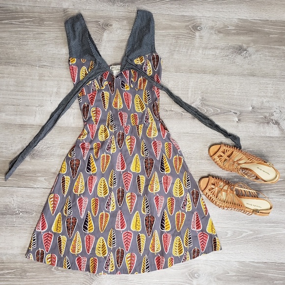 Effie's Heart Dresses & Skirts - Effie's Heart size XS grey and polka dot dress